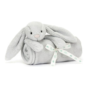 Jellycat Plush Blankie - Bashful Grey Bunny Default Title