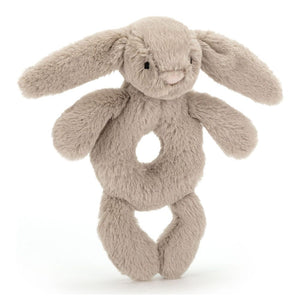 Jellycat Bashful Ring Rattle - Beige Bunny Default Title