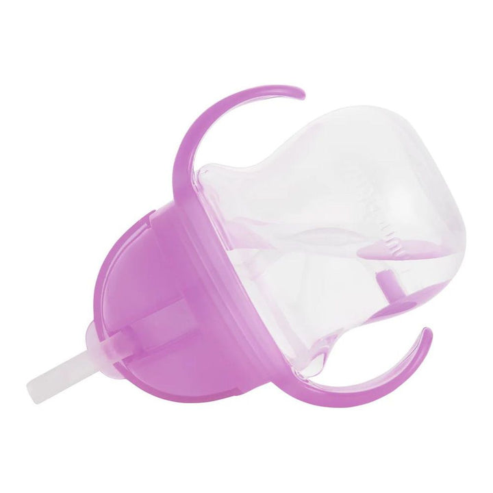 Munchkin Any Angle Click Lock Weighted Straw Trainer Cup - Purple (7oz)