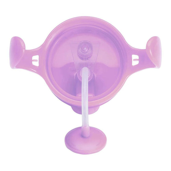 Munchkin Any Angle Click Lock Weighted Straw Trainer Cup - Purple (7oz)