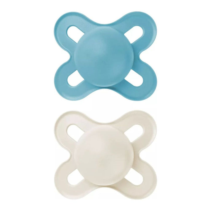 MAM 2-Pack Start Matte Newborn Pacifiers Set Matte Deco Boy 0 - 3 Months