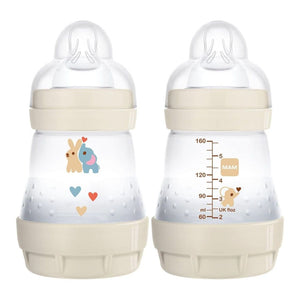 MAM 2-Pack Easy Start Baby Bottle Set (5 oz) - Unisex (0+ Months) Default Title