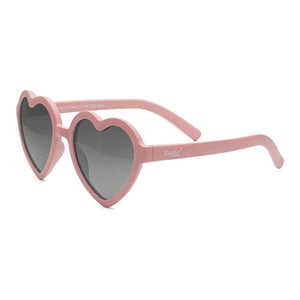 Real Shades Heart Unbreakable Sunglasses Rose Tan 2+ Years