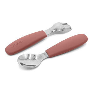 Nouka Toddler Cutlery Set Deep Moon