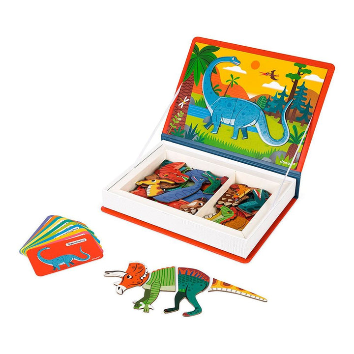 Janod Magneti'Book Magnetic Toy Set - Dinosaurs Default Title