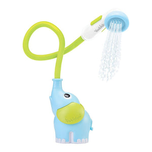 Yookidoo Elephant Baby Bath Shower Head and Water Pump - Blue Default Title