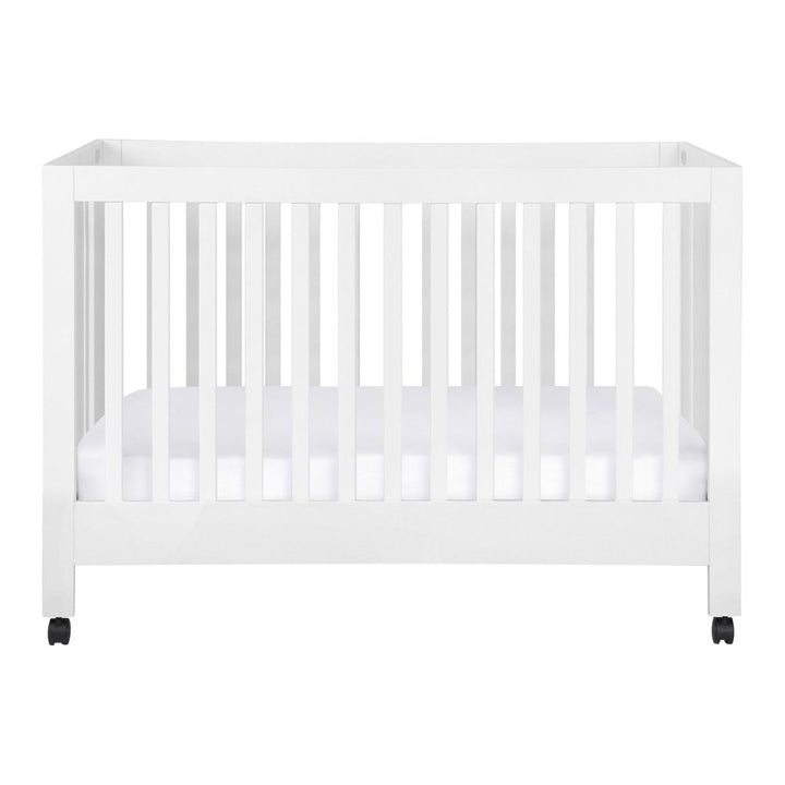 Babyletto Maki Full-Size Portable Folding Crib - White