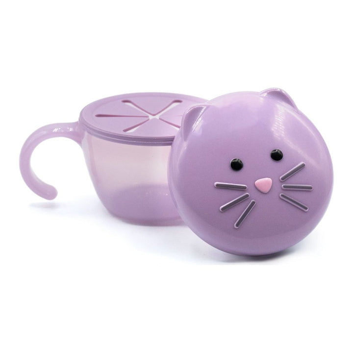 Melii Snack Container with Finger Trap Cat