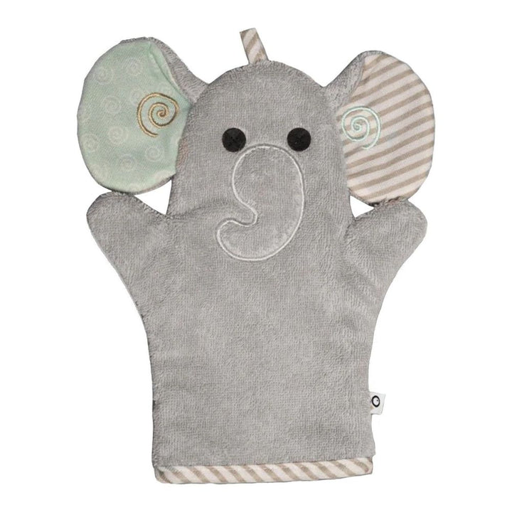 Zoocchini Cotton Terry Bath Mitt Elle the Elephant