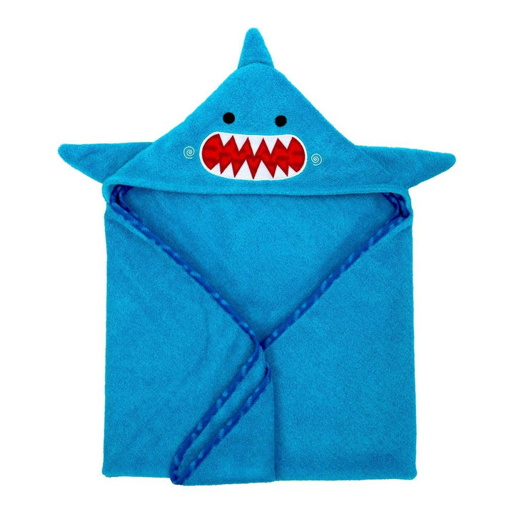 Zoocchini Baby Hooded Towel Sherman the Shark