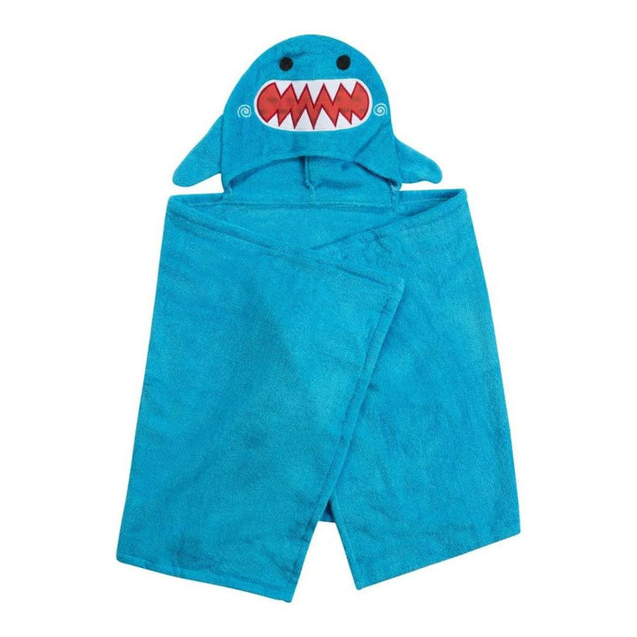 Zoocchini Toddler Hooded Towel Sherman the Shark