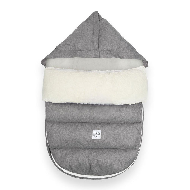 7 AM LambPOD Heather Grey Medium Large (18 Months-3T)