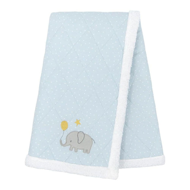 Living Textiles Jersey Stroller Blanket Mason Elephants