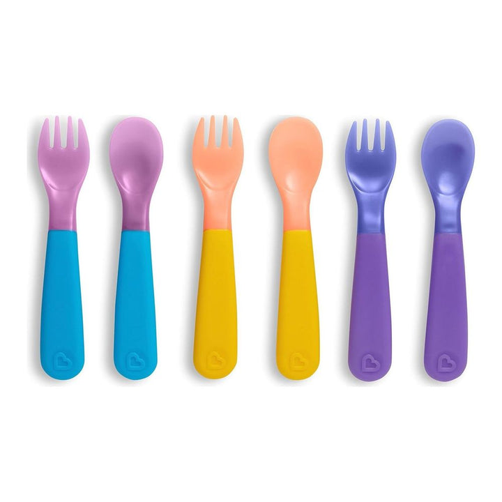 Munchkin 6-Pack ColorReveal Color Changing Toddler Utensils Set