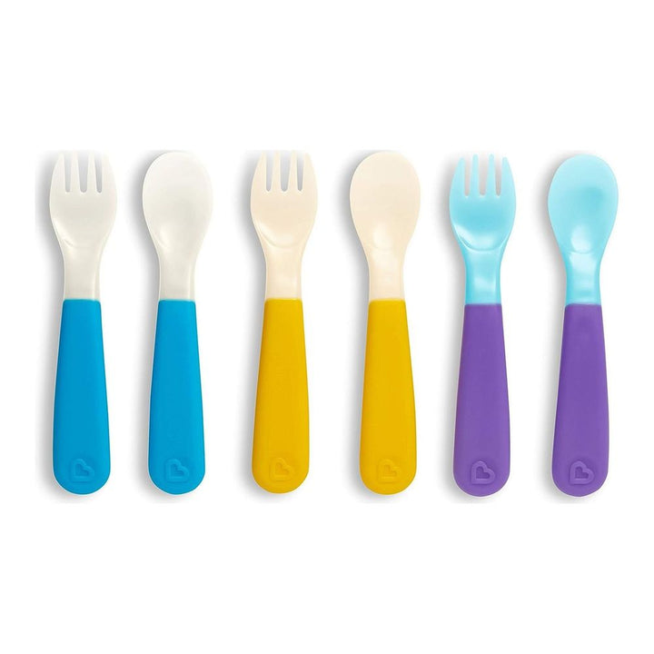 Munchkin 6-Pack ColorReveal Color Changing Toddler Utensils Set