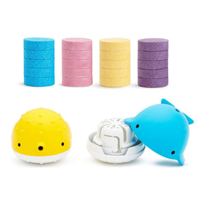 Munchkin Color Buddies Colourful Bath Bombs and Dispenser Toys Set Default Title