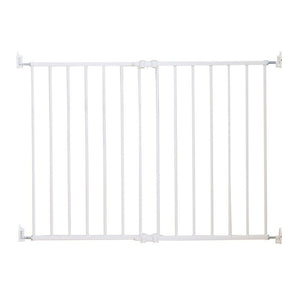 Qdos Extending SafeGate Baby Gate White