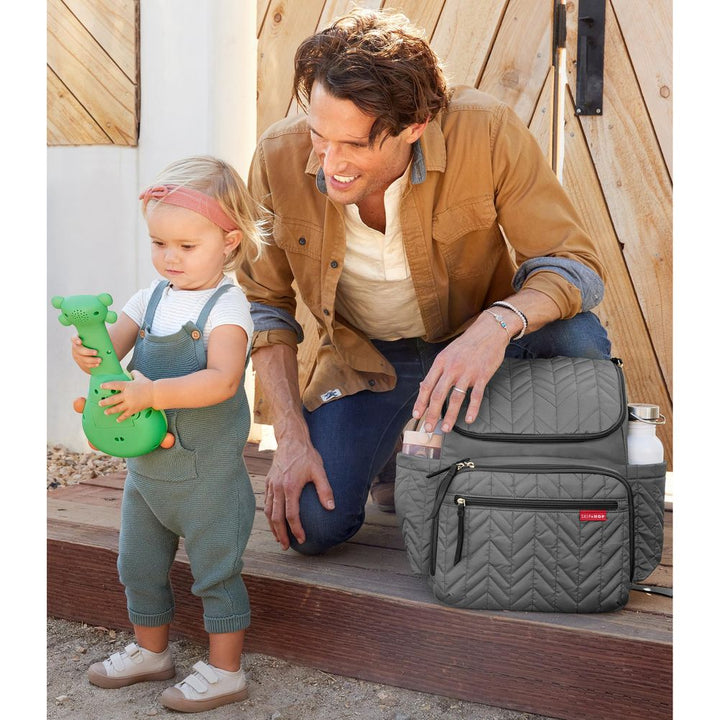 Skip Hop Forma Backpack Diaper Bag - Grey