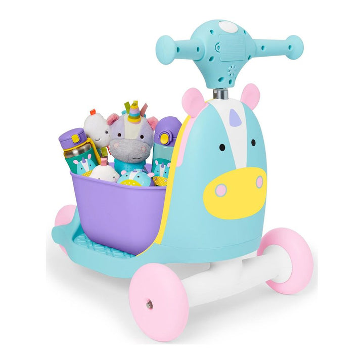 Skip Hop Zoo 3-in-1 Ride-On Toy - Unicorn