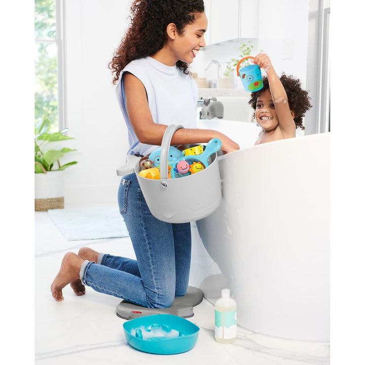 Skip Hop Moby Fun-Filled Bath Toy Bucket Gift Set