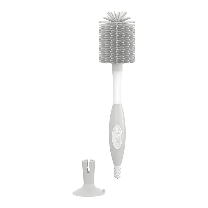 Dr. Brown's Soft Touch Silicone Bottle Brush - Grey