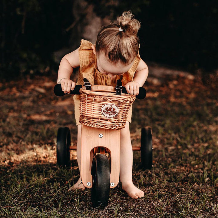 Kinderfeets Wicker Bike Basket