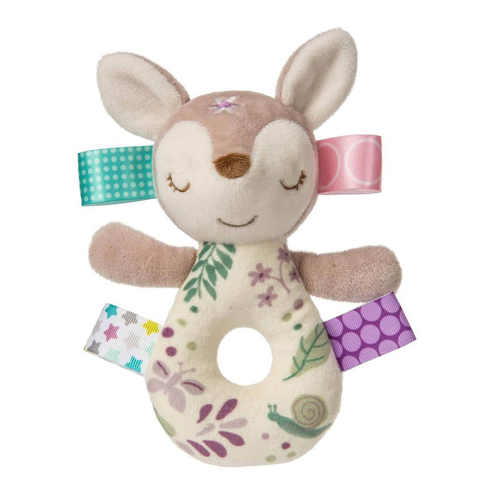 Mary Meyer Taggies Rattle Plush Toy - Flora Fawn Default Title