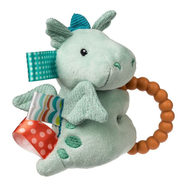 Mary Meyer Taggies Teether Rattle Toy - Drax Dragon