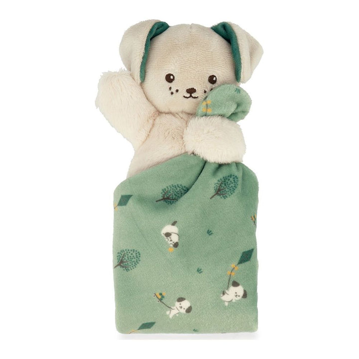 Kaloo Dog Comforter Plush Toy - Doudou Dog Green