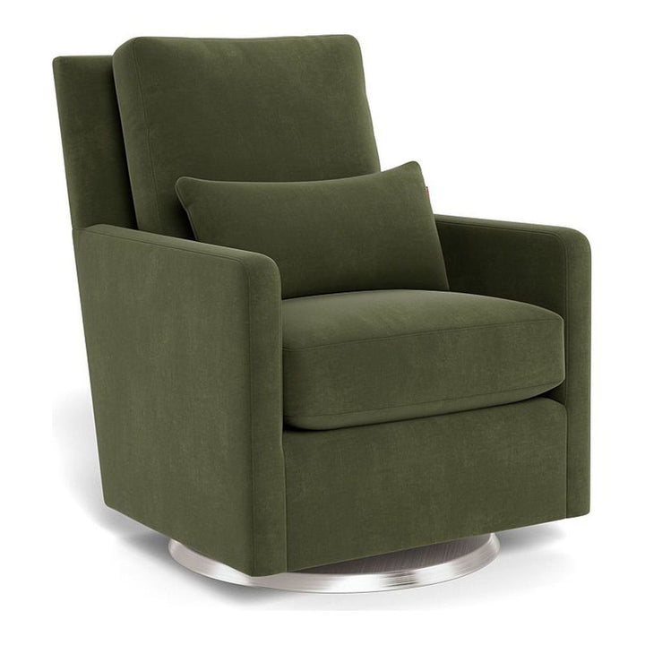 Monte Design Como Glider Stainless Steel Swivel Moss Green