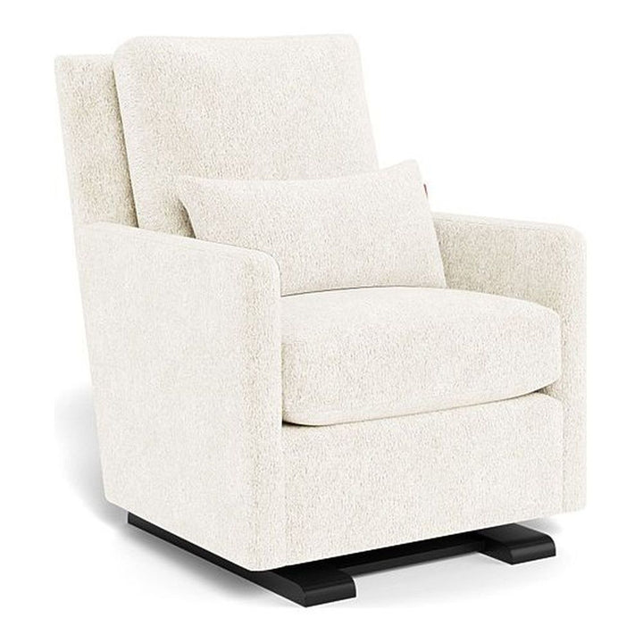 Monte Design Como Glider Espresso White Sheepskin