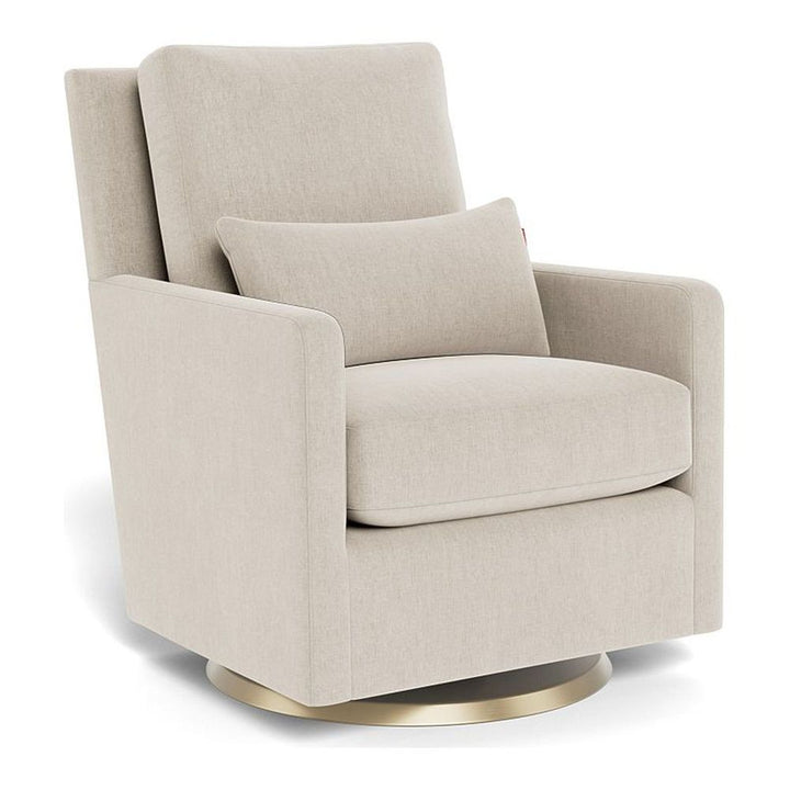 Monte Design Como Glider Gold Swivel Dune