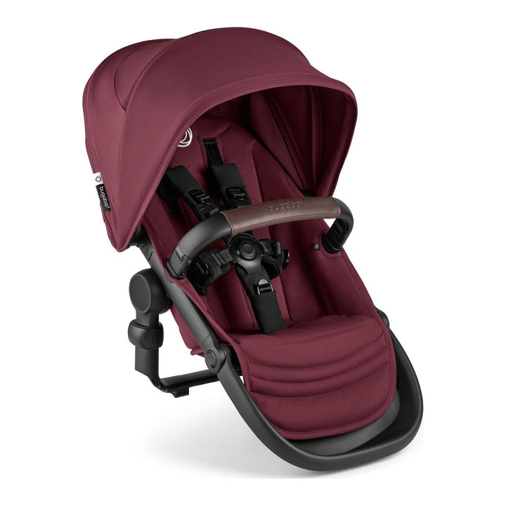 Bugaboo Kangaroo Sibling Seat Dark Cherry on Black Frame