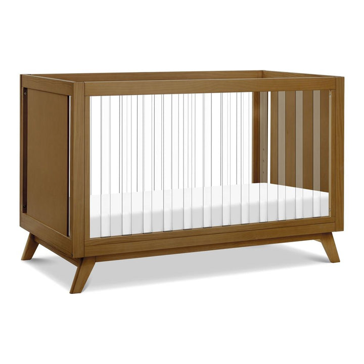 DaVinci Otto 3-in-1 Convertible Acrylic Crib Walnut