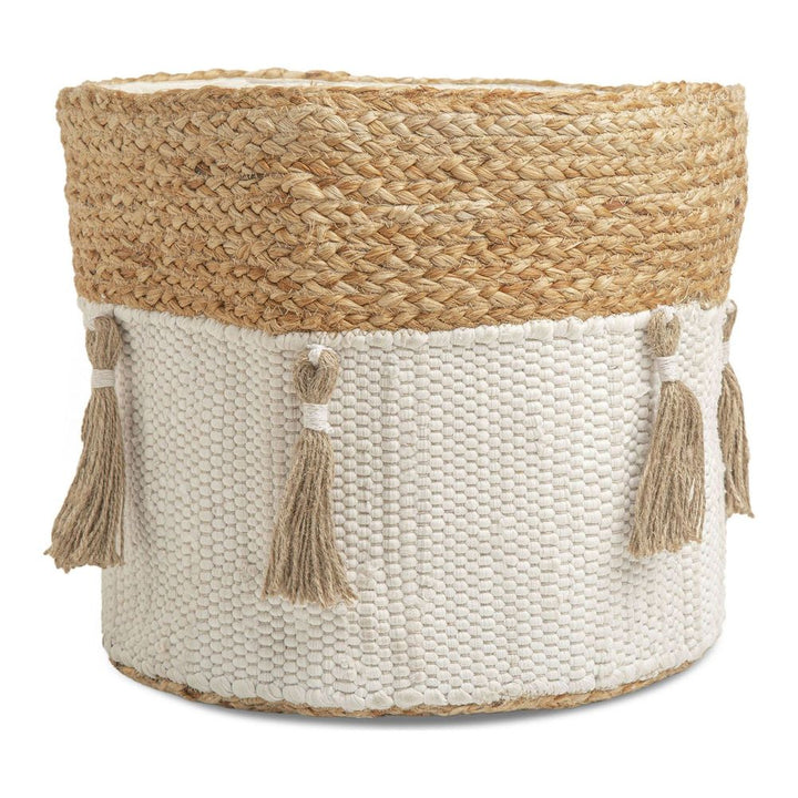 Crane Cotton + Jute Storage Bin Default Title