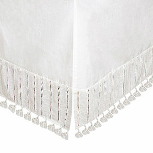 Crane Boho Crib Skirt - Off-White Default Title