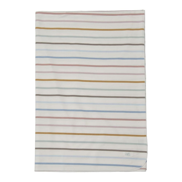 LouLou Lollipop TENCEL Stretch Knit Blanket - Pastel Stripes Default Title