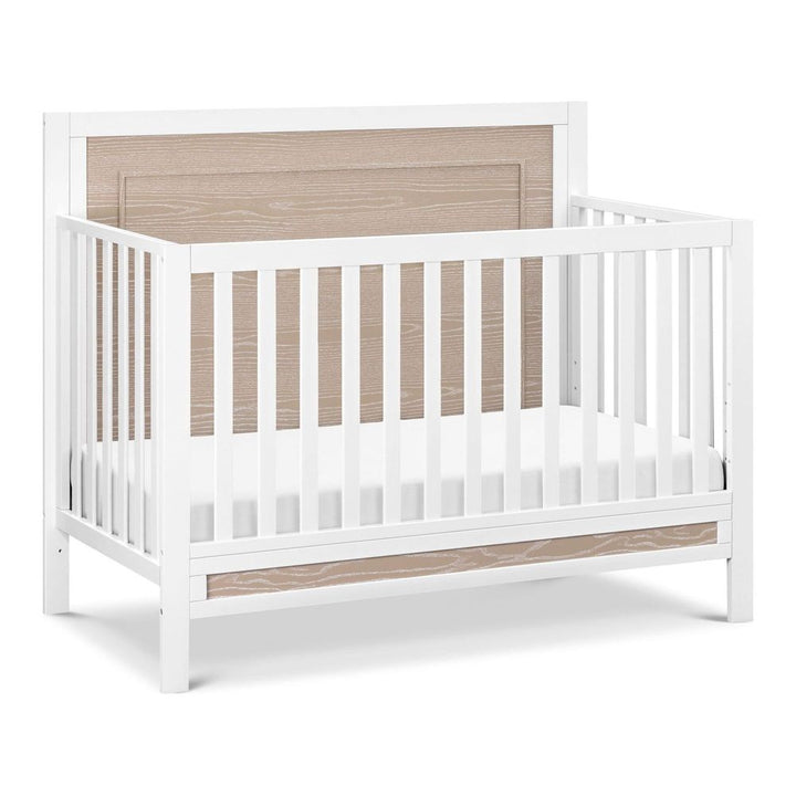 Carter's by DaVinci Radley 4-in-1 Convertible Crib and 3-Drawer Dresser Set - White/Coastwood