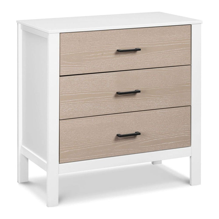 Carter's by DaVinci Radley 4-in-1 Convertible Crib and 3-Drawer Dresser Set - White/Coastwood