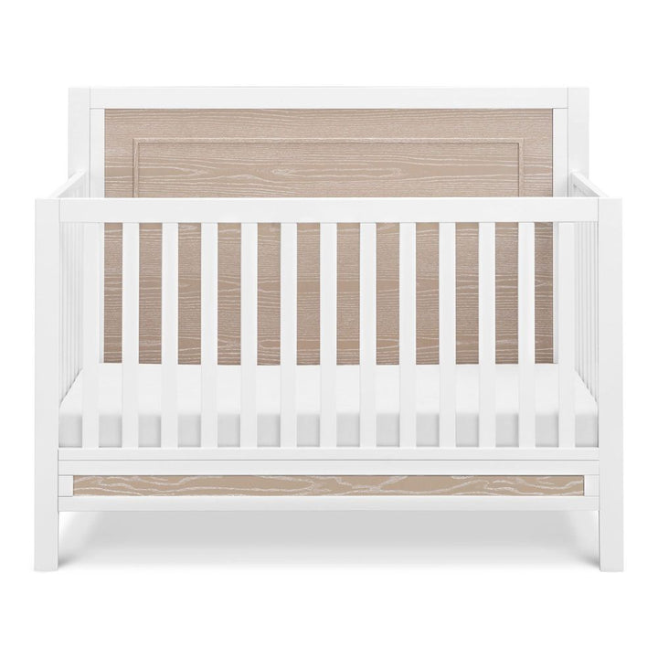 Carter's by DaVinci Radley 4-in-1 Convertible Crib and 3-Drawer Dresser Set - White/Coastwood