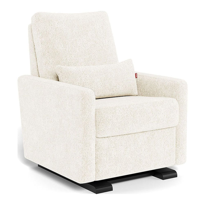 Monte Design Matera Glider Espresso White Sheepskin