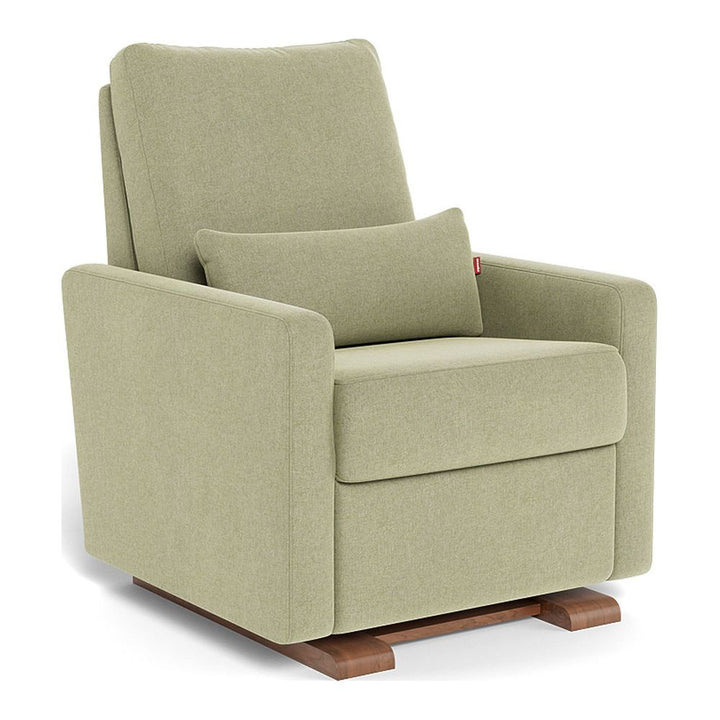 Monte Design Matera Glider Walnut Sage Green