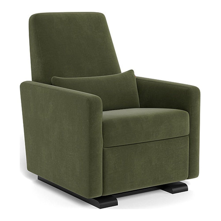 Monte Design Grano Glider Recliner Espresso Moss Green