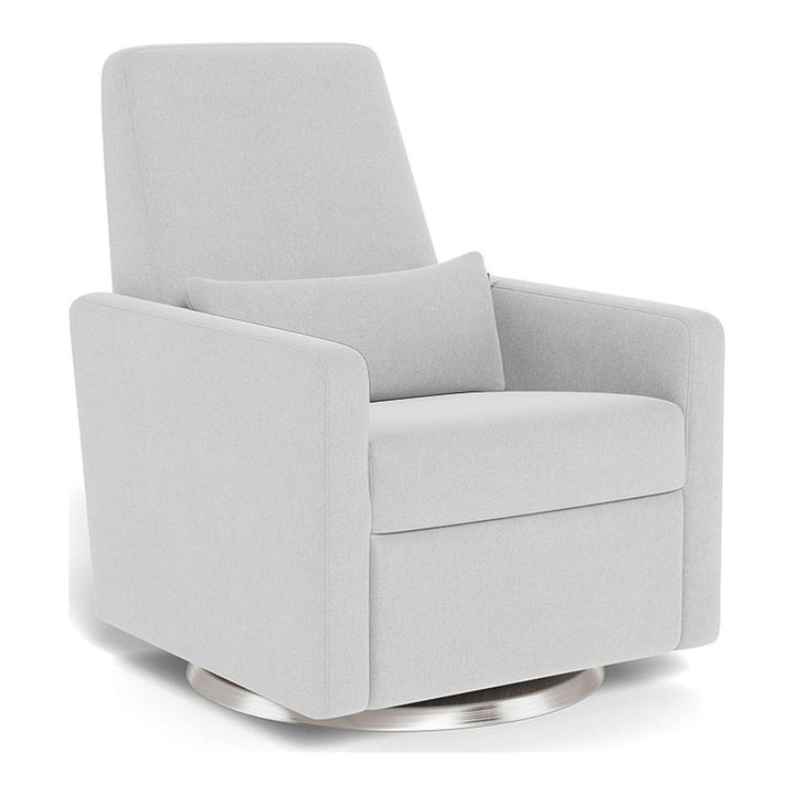 Monte Design Grano Glider Recliner Stainless Steel Swivel Ash