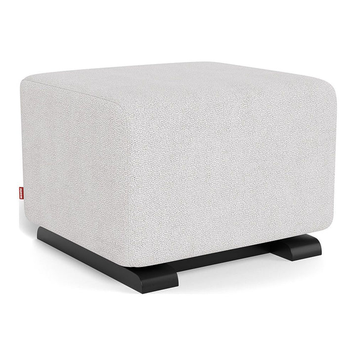 Monte Design Gliding Ottoman Espresso Dove Grey Boucle