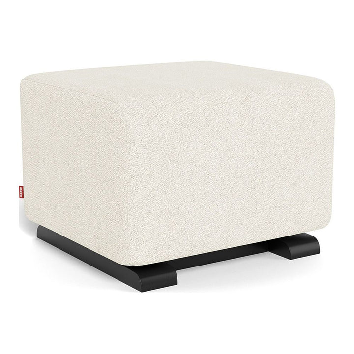 Monte Design Gliding Ottoman Espresso Ivory Boucle