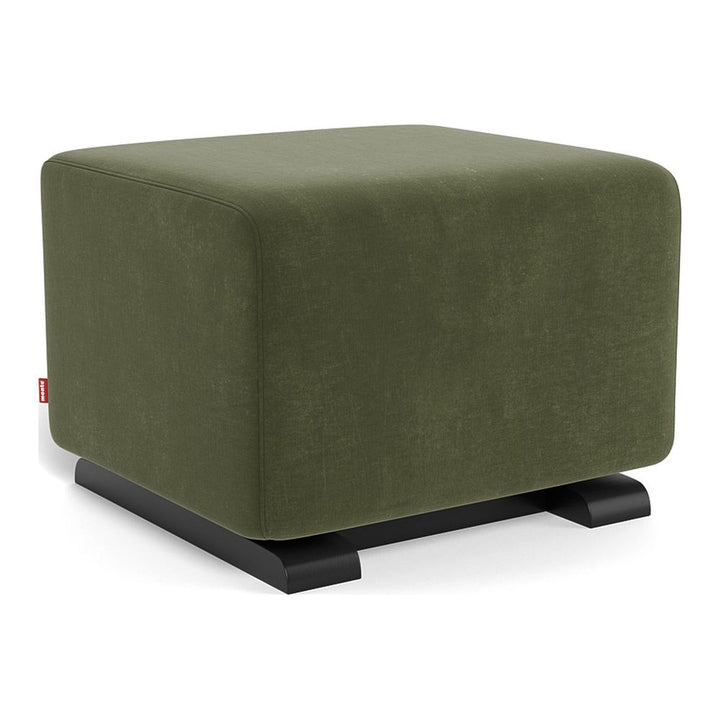 Monte Design Gliding Ottoman Espresso Moss Green