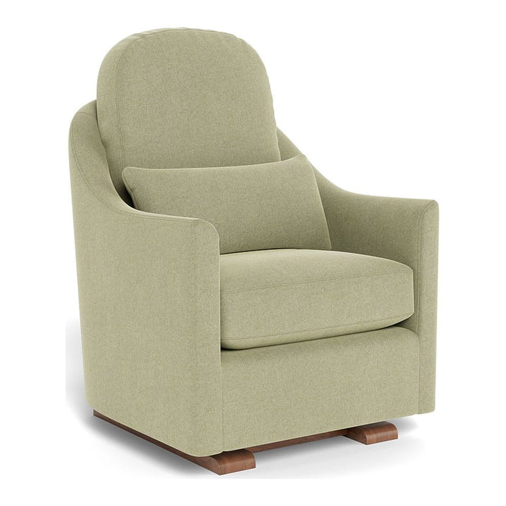 Monte Design Nessa Glider Walnut Sage Green