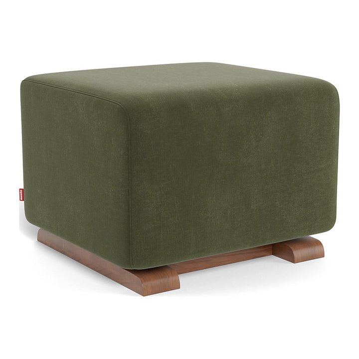 Monte Design Gliding Ottoman Walnut Moss Green