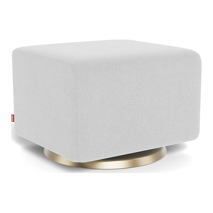 Monte Design Gliding Ottoman Gold Swivel Ash